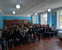 В Лиманском филиале прошел единый урок «Без срока давности»  